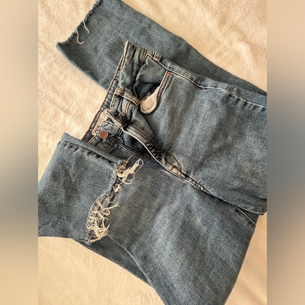 Zara cropped Jeans
